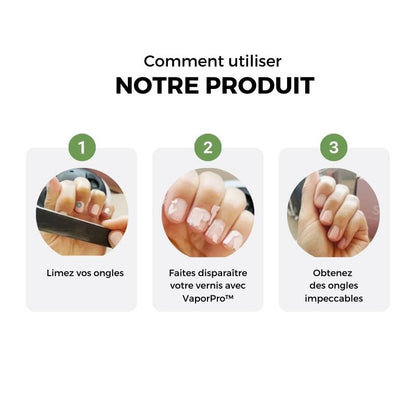 VaporPro™ Éliminateur Instantané de Vernis